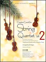 CREATIVE CAROLS #2 STRING QUARTET cover